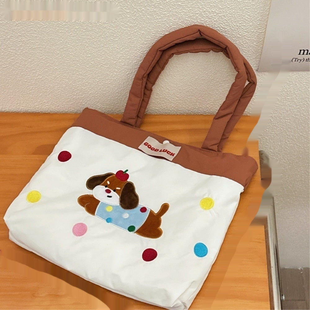 Cute Cartoon Canvas Bag Kitten Canvas Bag