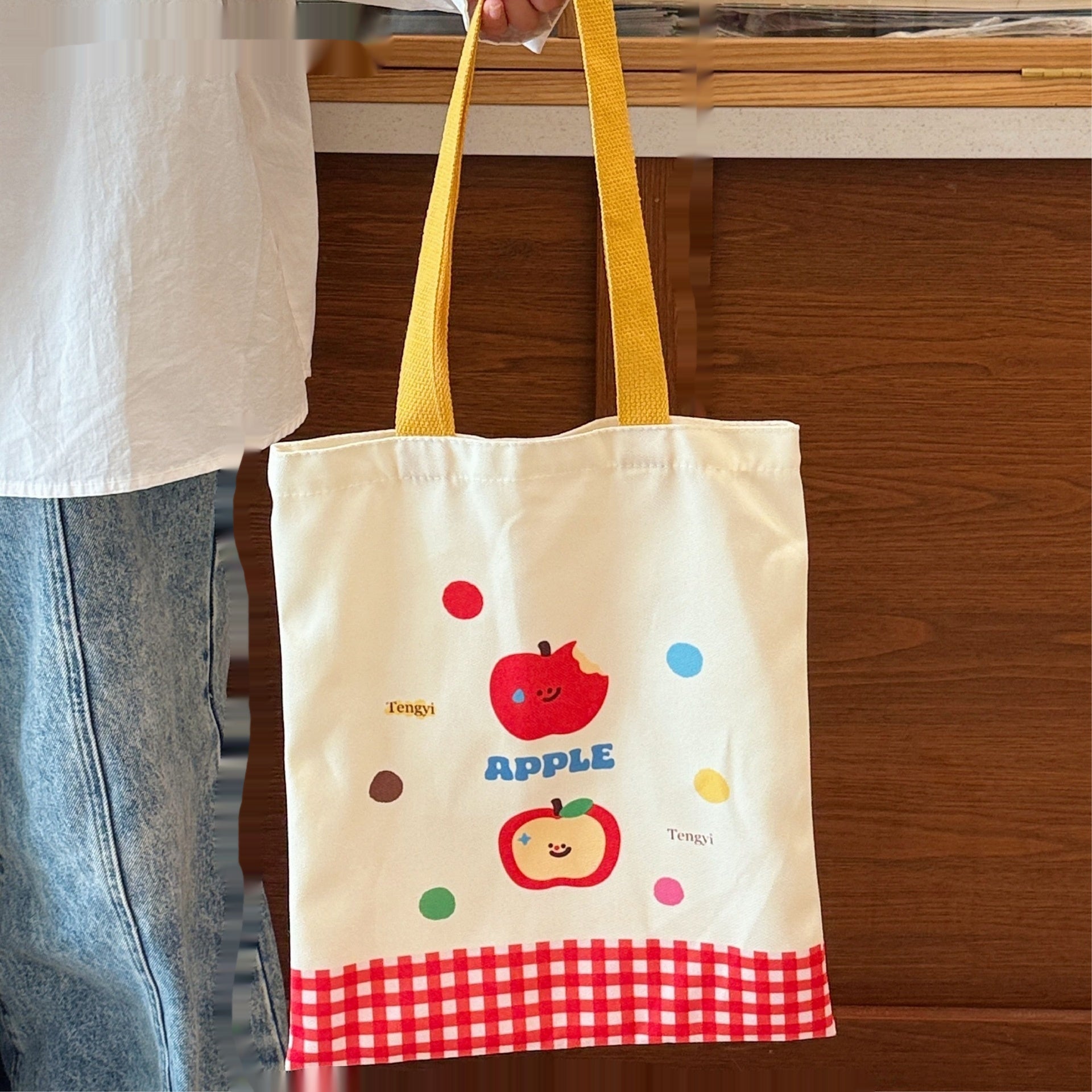 Cute Cartoon Canvas Bag Kitten Canvas Bag