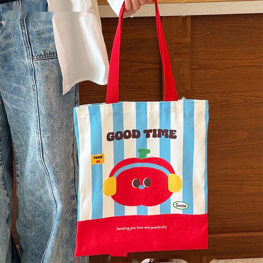 Cute Cartoon Canvas Bag Kitten Canvas Bag