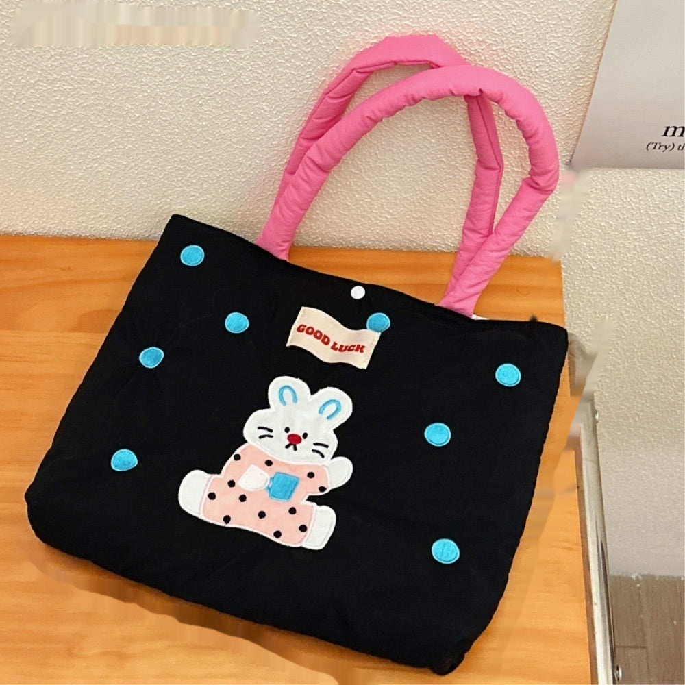 Cute Cartoon Canvas Bag Kitten Canvas Bag